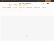 Tablet Screenshot of centredulac.nl